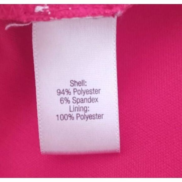 JENNIFER LOPEZ HOT PINK DRESS SZ.4 GUC. - Picture 6 of 8